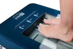 Сканирование стопы для изготовления стелек